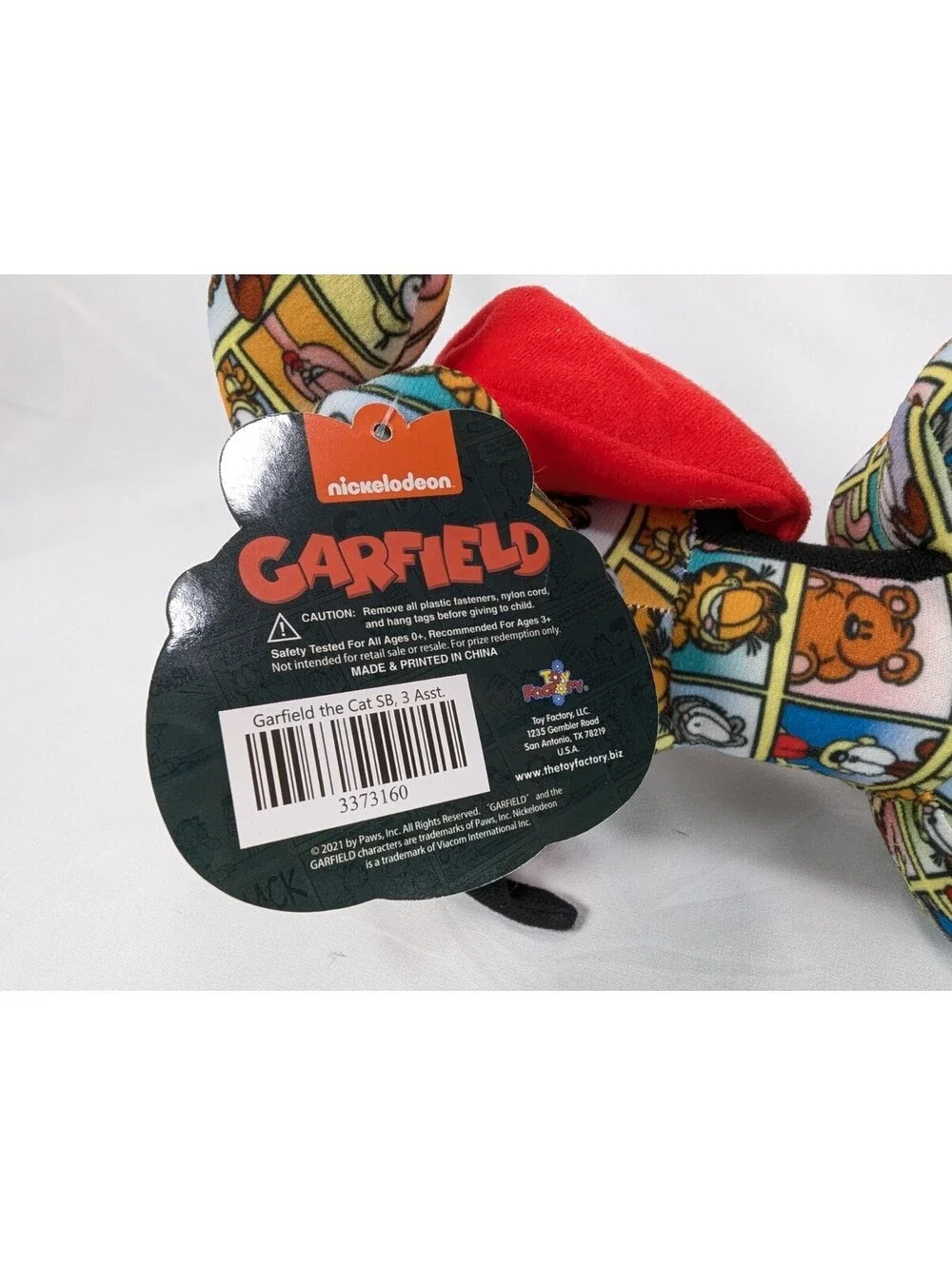 Toy Factory 3pc Garfield Odie Pookie Plush Set 2021 Comic Strip Pattern 12 Inch - Picture 8 of 15